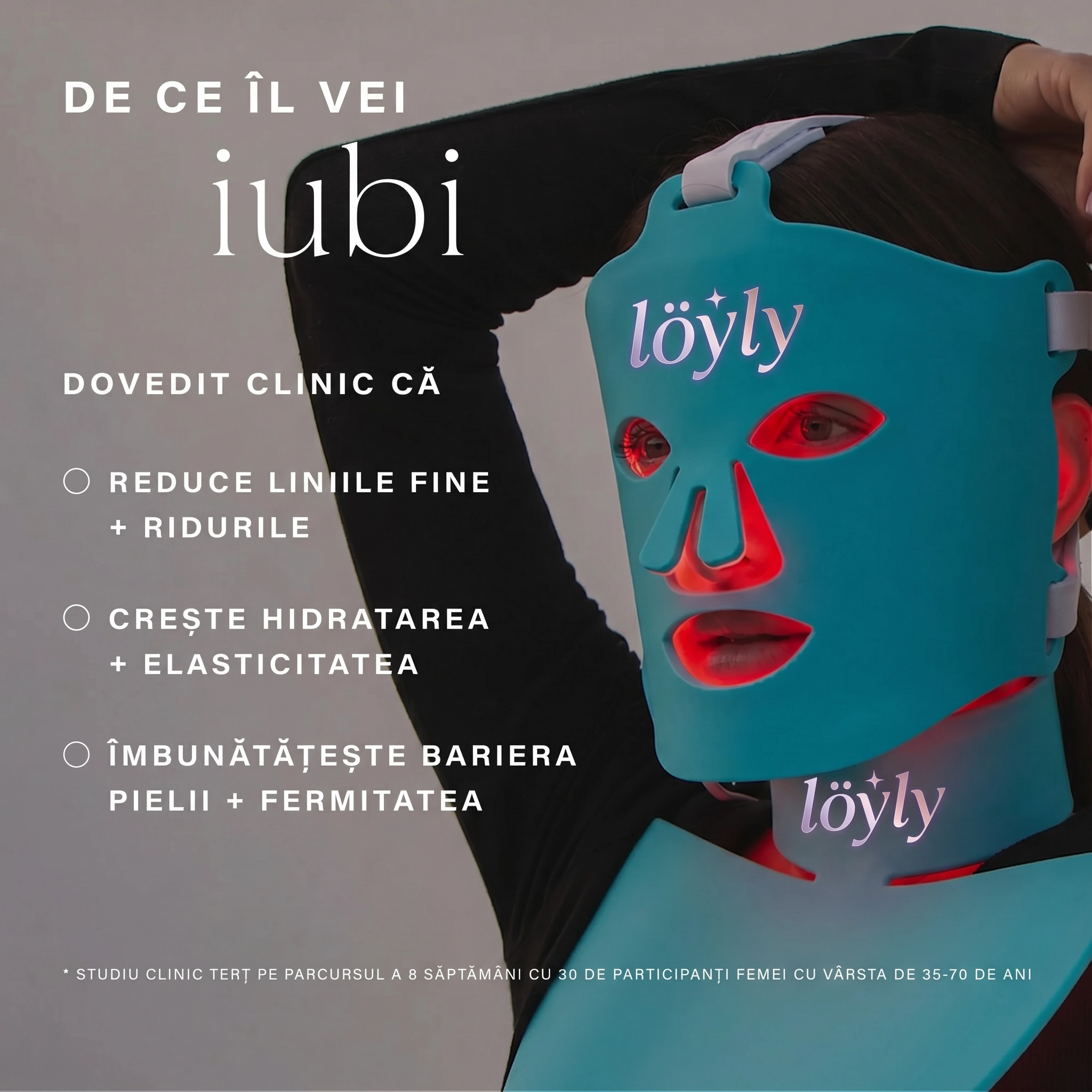 red-light-face-mask image 3