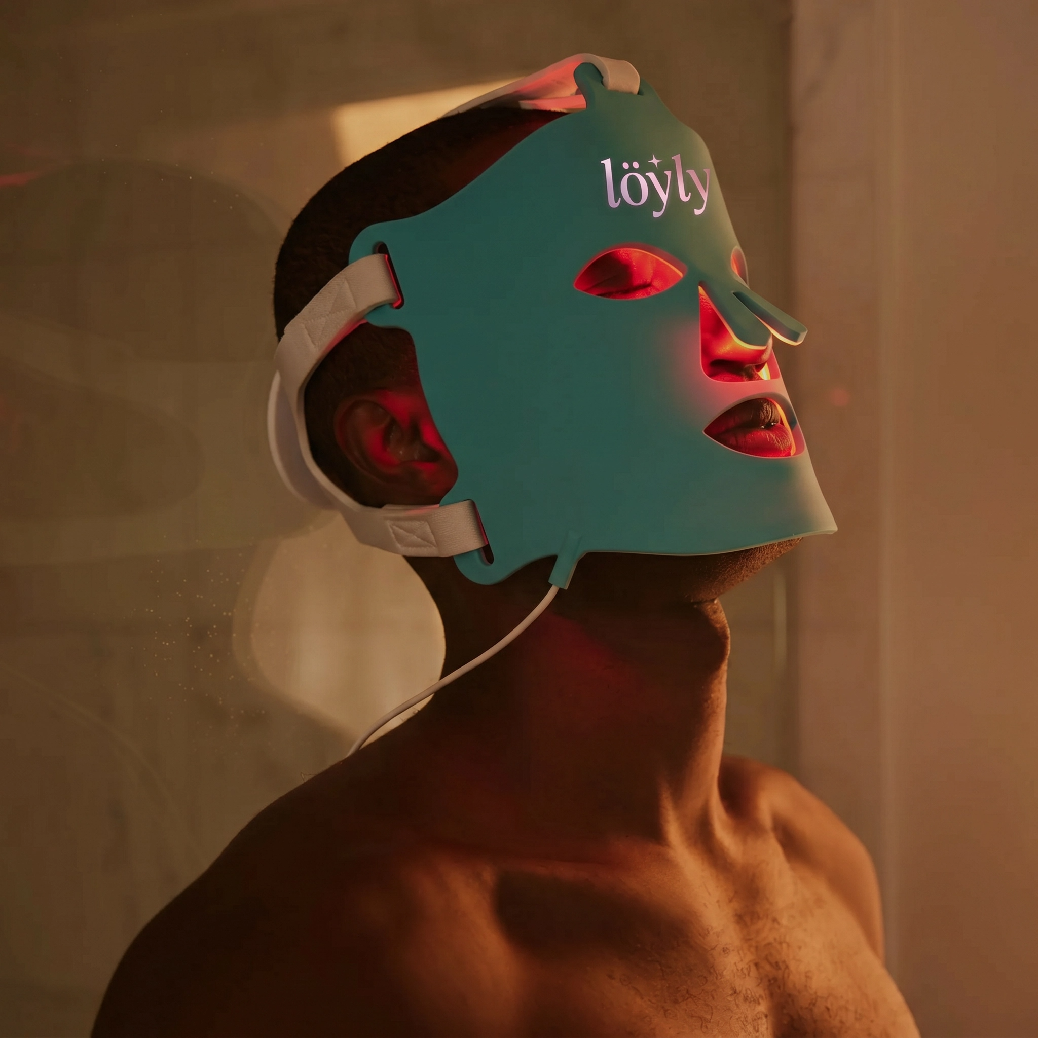 red-light-face-mask image 4